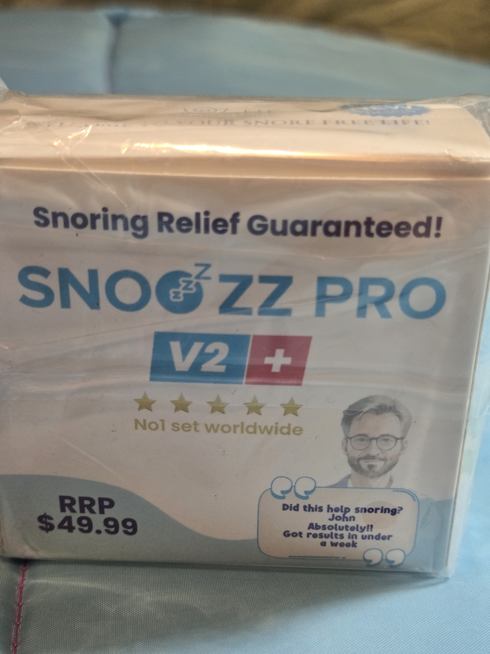 Holistic Essential SNOOZ PRO V2 Plus, Snore Stopper New Sealed